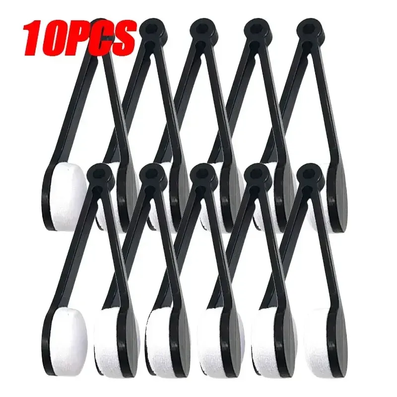 10/5/1 pièces Kit portable multifonctionnel de nettoyage pour lunettes : brosses et chiffons en microfibre pour lunettes de soleil 9