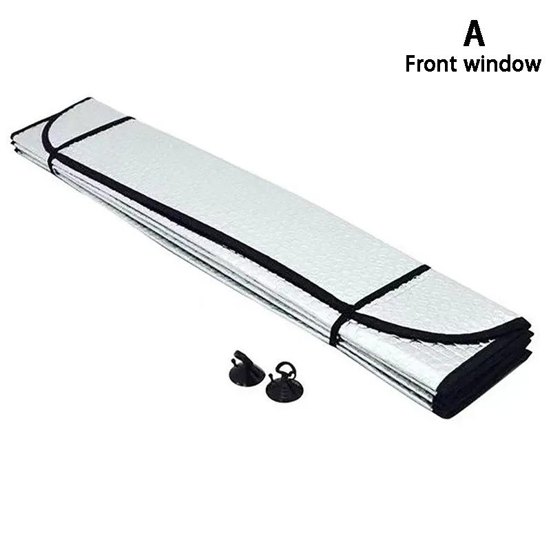 Pare-soleil avant pour voiture à enroulement automatique, protection UV 8