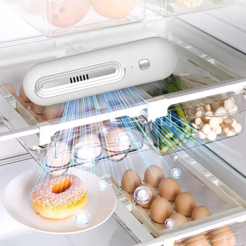Désodorisant et purificateur d'air pour réfrigérateur et voiture : prolonge la conservation des aliments et élimine les odeurs de fumée, d'animaux et de toilettes 2