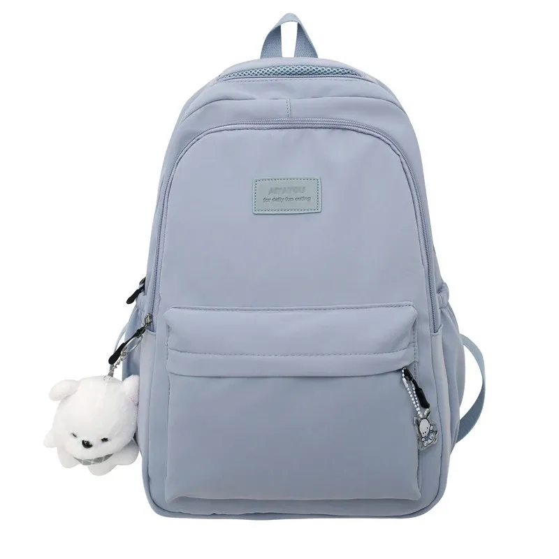 Sac à dos universitaire étanche haute capacité pour ordinateur portable, mixte 9