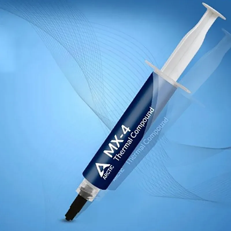 Pâte thermique MX-4 4 g, 8 g, 20 g pour processeur CPU et GPU, composé de silicone haute performance