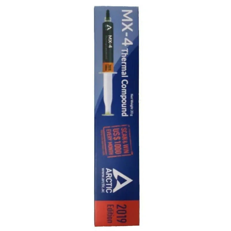 Pâte thermique MX-4 finition du produit