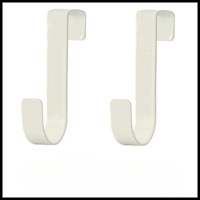 Crochets universels en Z pour porte d'armoire de cuisine, support suspendu en acier inoxydable pour vêtements, manteaux, chapeaux, serviettes et rangement 5