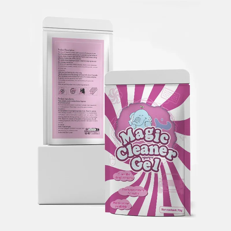 Gel de nettoyage pour voiture – Pâte dépoussiérante réutilisable pour intérieur automobile et claviers (bleu/rose) 10