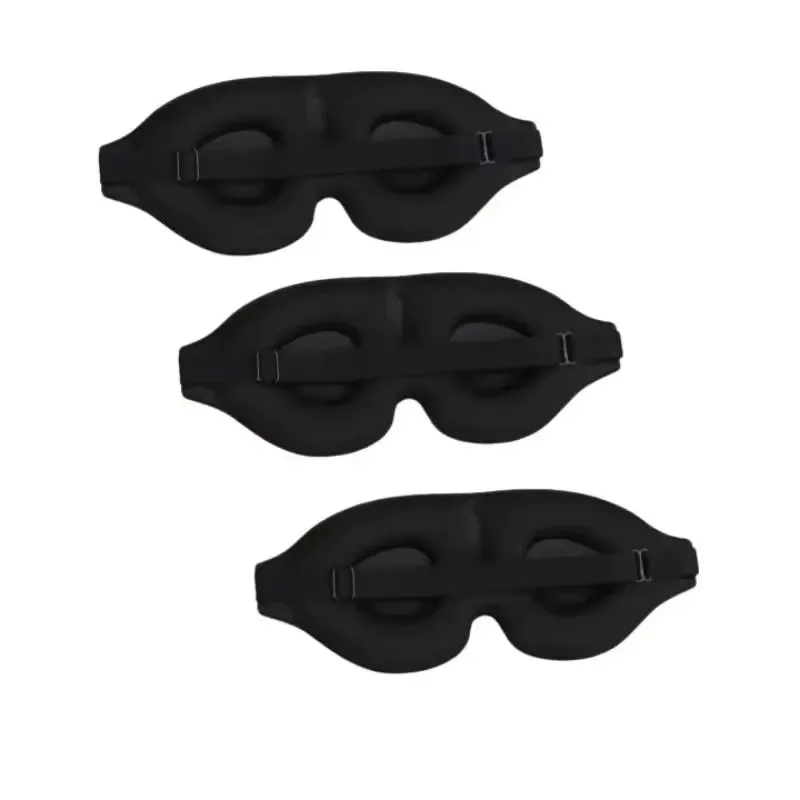 Masque de sommeil 3D ultra doux et occultant pour femmes et hommes, idéal pour le voyage et la maison, lot de 1, 2 ou 3 pièces 7