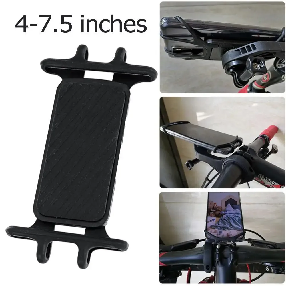 Support de téléphone pour vélo, 1 pièce, compatible Sram Garmin, support en silicone résistant aux chocs, pour moto 3