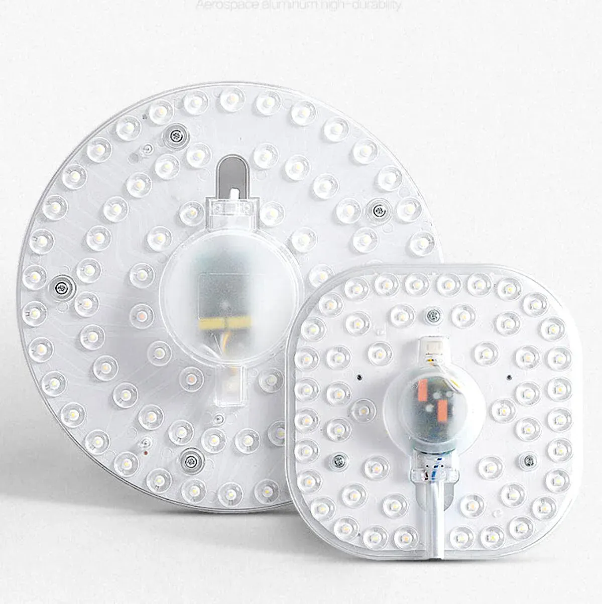 Anneau lumineux LED pour panneau rond de plafond, alimentation AC 220 V, 230 V, 240 V, SMD, 50 W, 36 W, 24 W, 18 W, 12 W