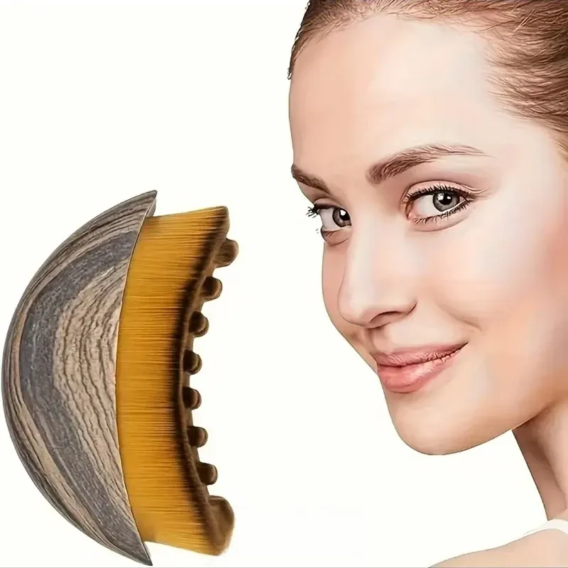 Brosse de drainage facial raffinée