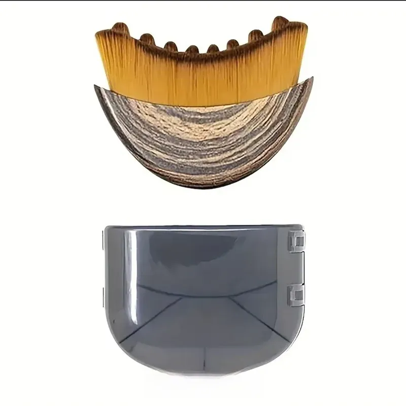 Brosse faciale sèche portable à poils souples et outil de massage lymphatique profilé pour spa à domicile 7