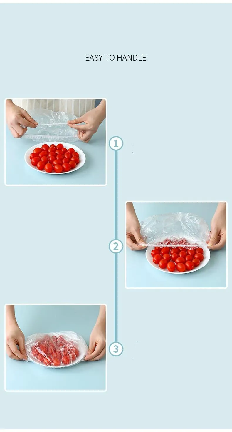 Conservation de fruits et légumes avec film élastique