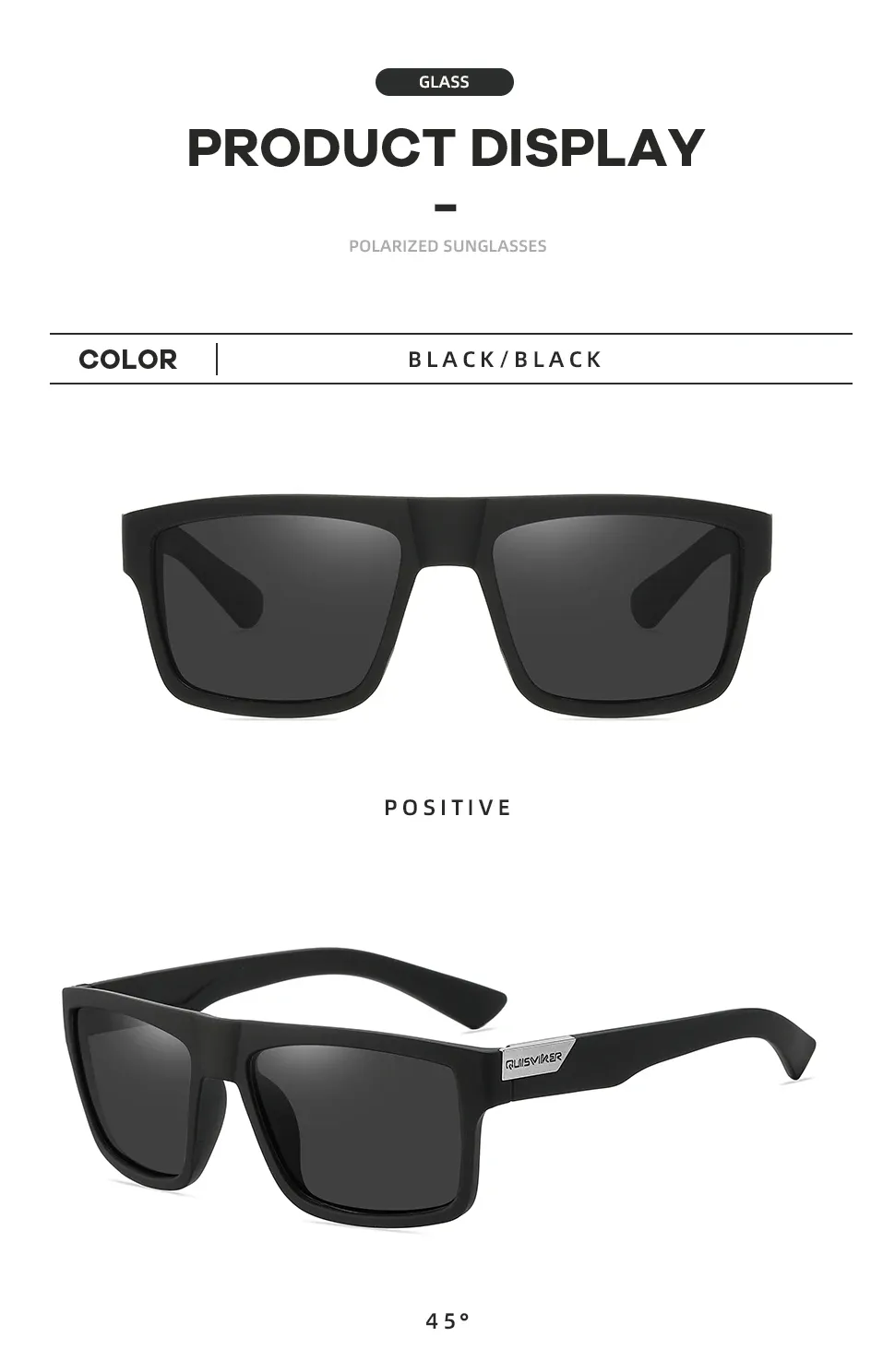 Lunettes de soleil polarisées, en extérieur