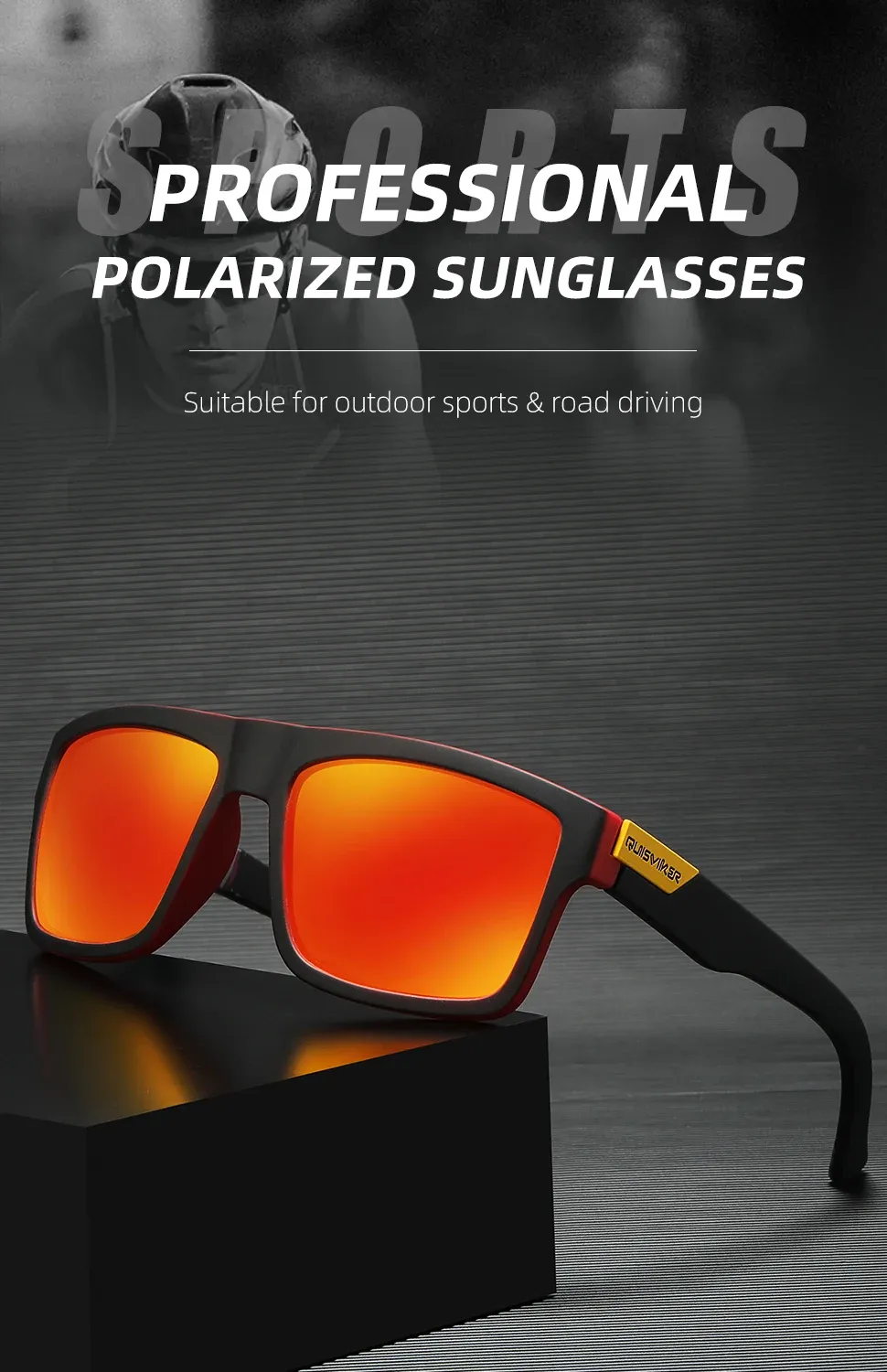 Lunettes de soleil polarisées, vue d'ensemble
