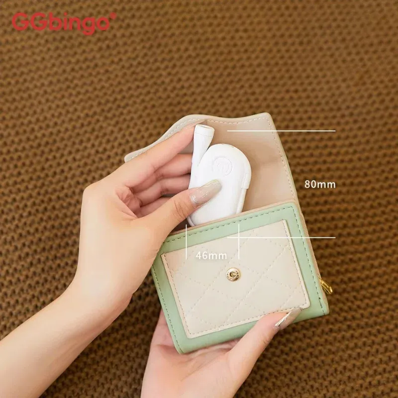 Lampe de lecture LED miniature rechargeable GGbingo, 3 couleurs, clip réglable à 360° 3