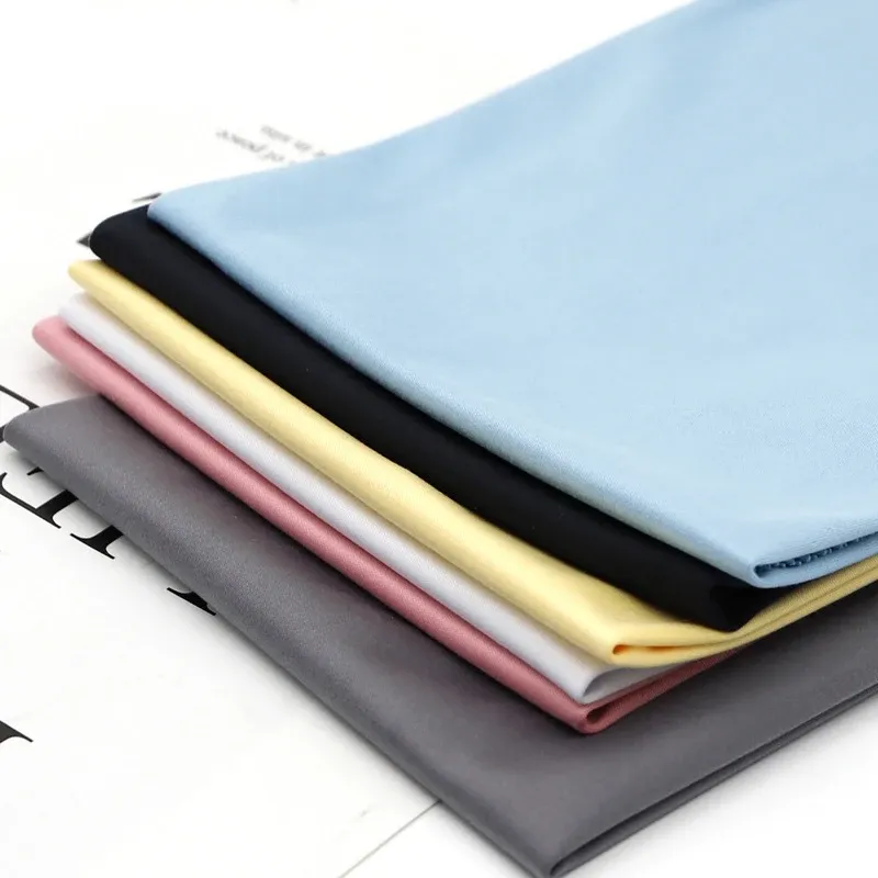 Lingettes en microfibre pour nettoyage de lunettes, 30 x 30 cm, 220 g/m², lot de 5, coloris gris, blanc et noir 12