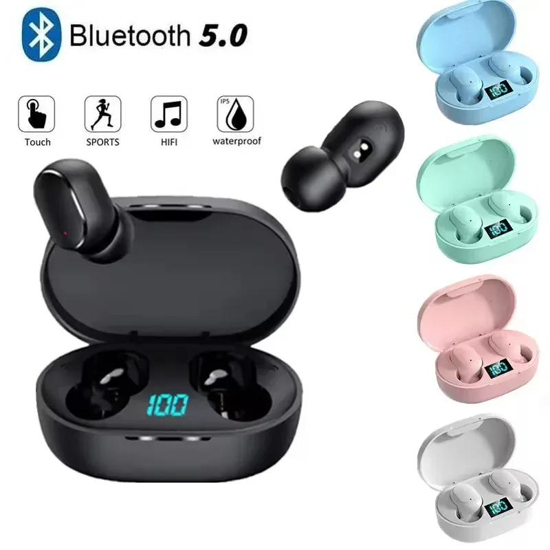 Casque sans fil Bluetooth Hi-Fi à réduction de bruit avec micro, idéal pour le sport