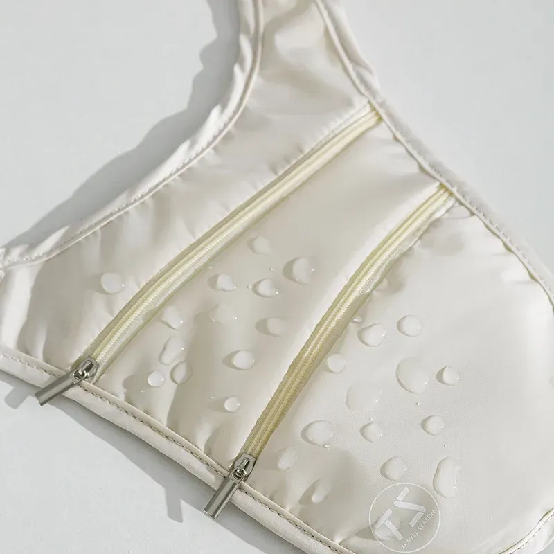 Sac banane antivol léger et imperméable pour le voyage, la randonnée et la course à pied, mixte 5