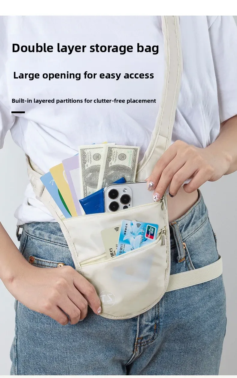 Sac de taille porté au quotidien