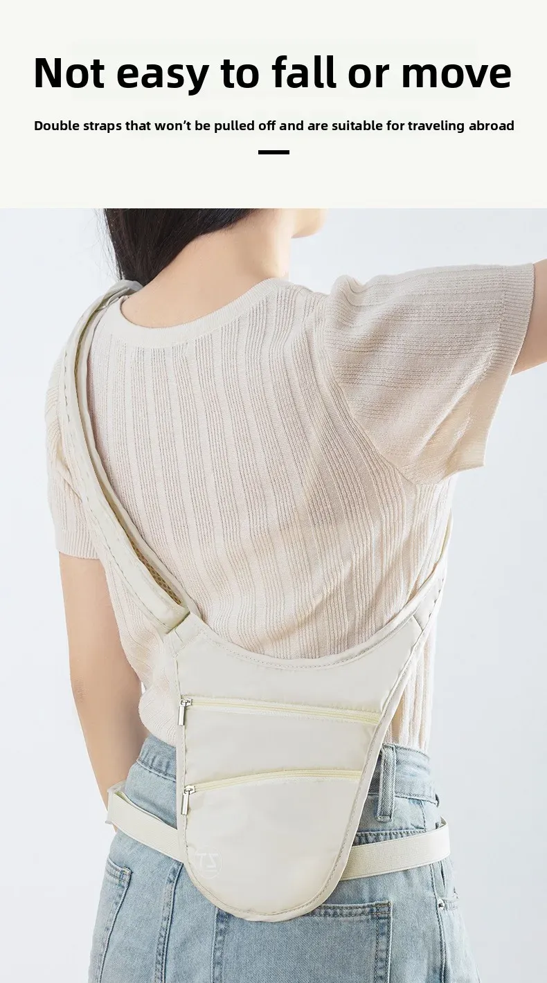 Sac de taille porté en randonnée
