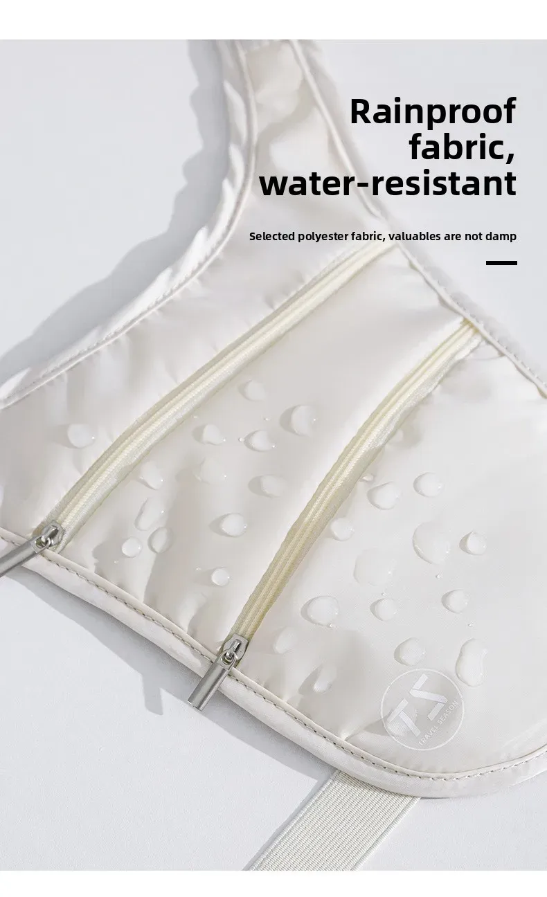 Sac de taille porté en course à pied