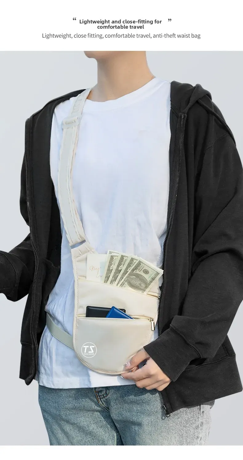 Sac de taille lifestyle en extérieur