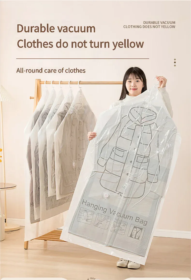 Mise en situation du sac de compression dans un dressing