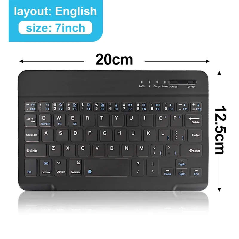 Mini clavier sans fil, vue d'ensemble