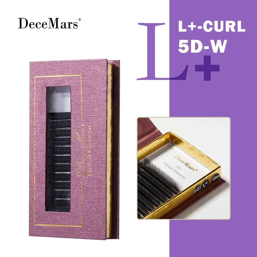 Extensions de cils DeceMars, courbure L, M, YY, 3D, 4D, 5D, 6D, 12 lignes 9