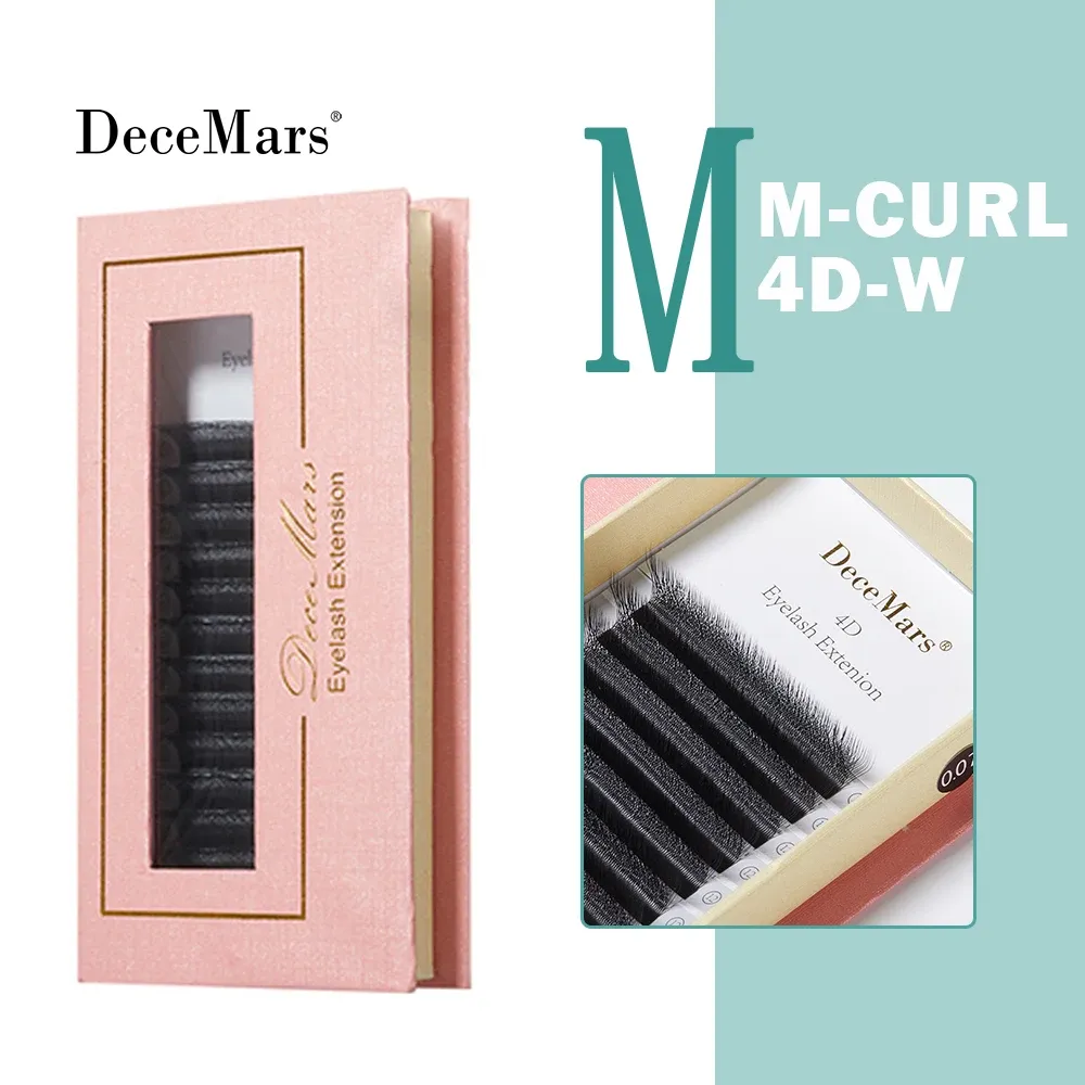 Extensions de cils DeceMars, courbure L, M, YY, 3D, 4D, 5D, 6D, 12 lignes 7