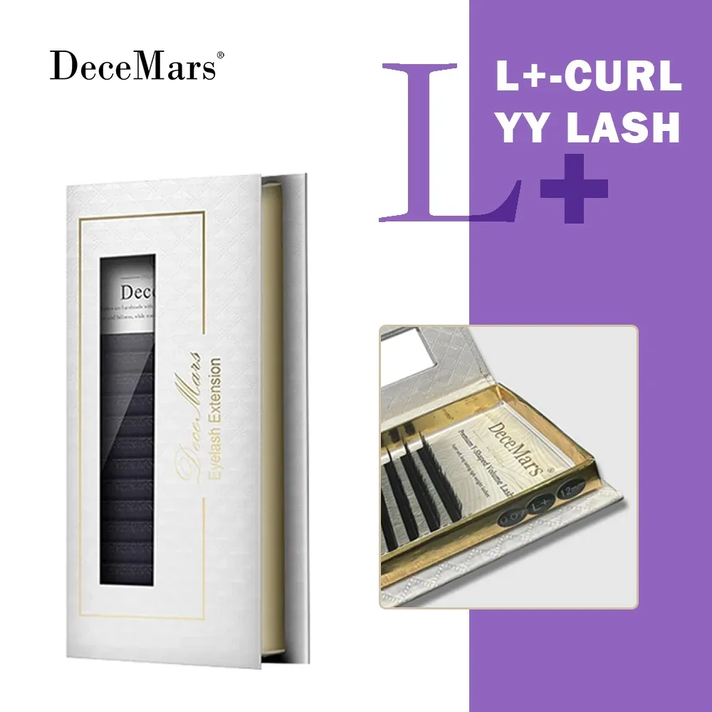 Extensions de cils DeceMars, courbure L, M, YY, 3D, 4D, 5D, 6D, 12 lignes 19