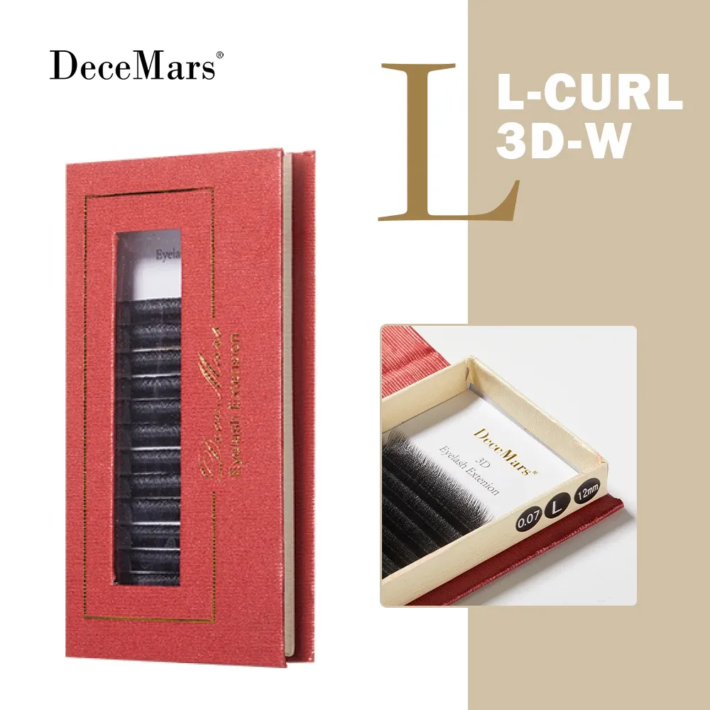 Extensions de cils DeceMars, courbure L, M, YY, 3D, 4D, 5D, 6D, 12 lignes 18