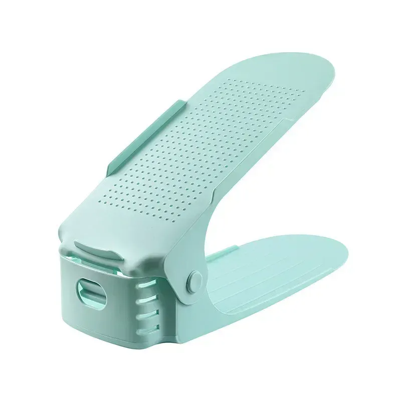 Range-chaussures réglable à double niveau, gain de place, lot de 10 11