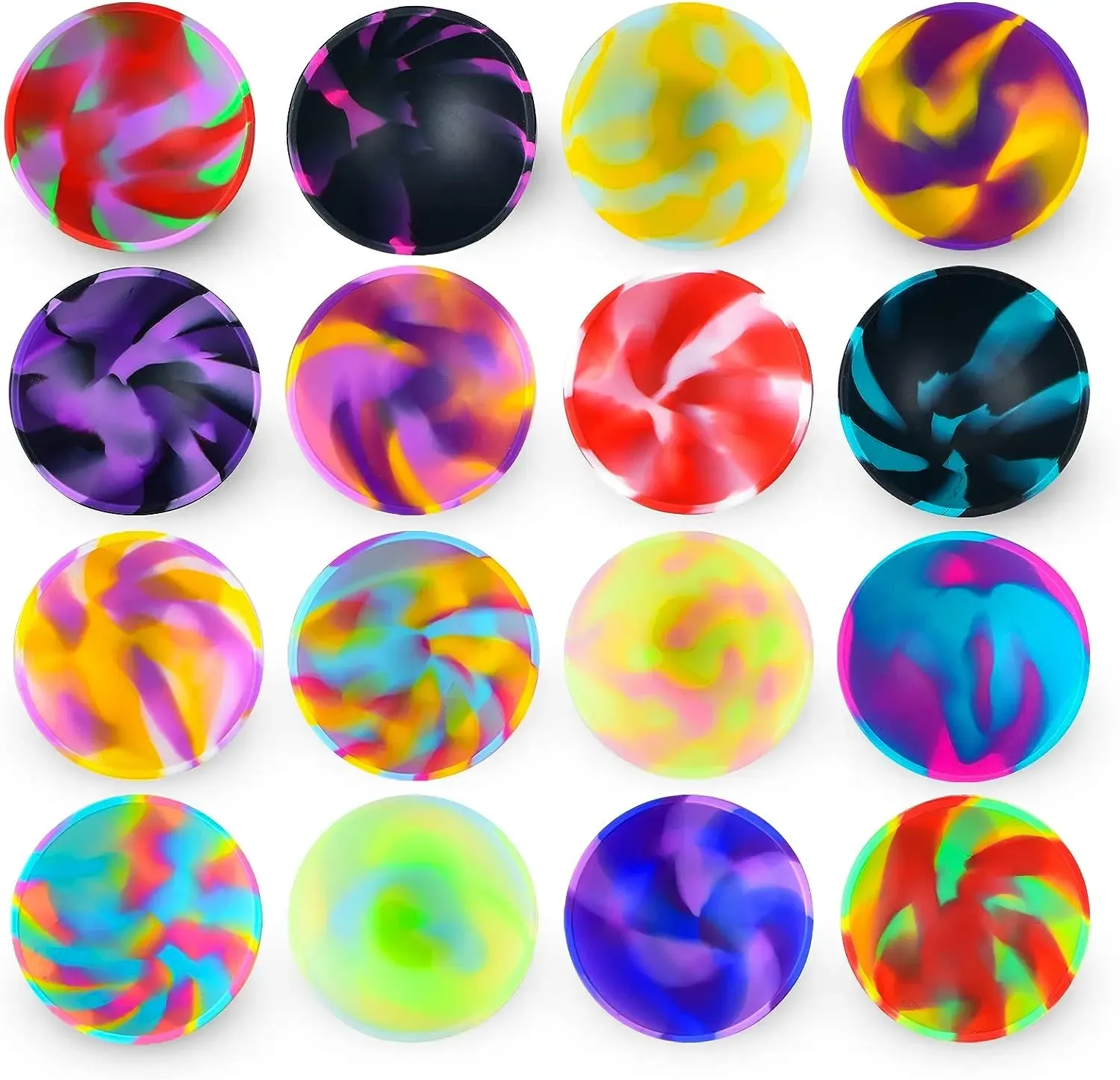 Ensemble de 2 bols en silicone réutilisables pour la cuisine, idéals pour épices, noix, fruits et collations 5
