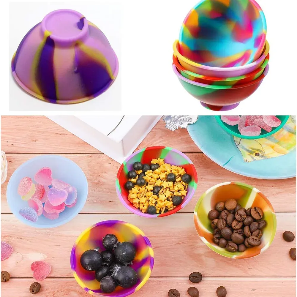 Bols en silicone dans la cuisine