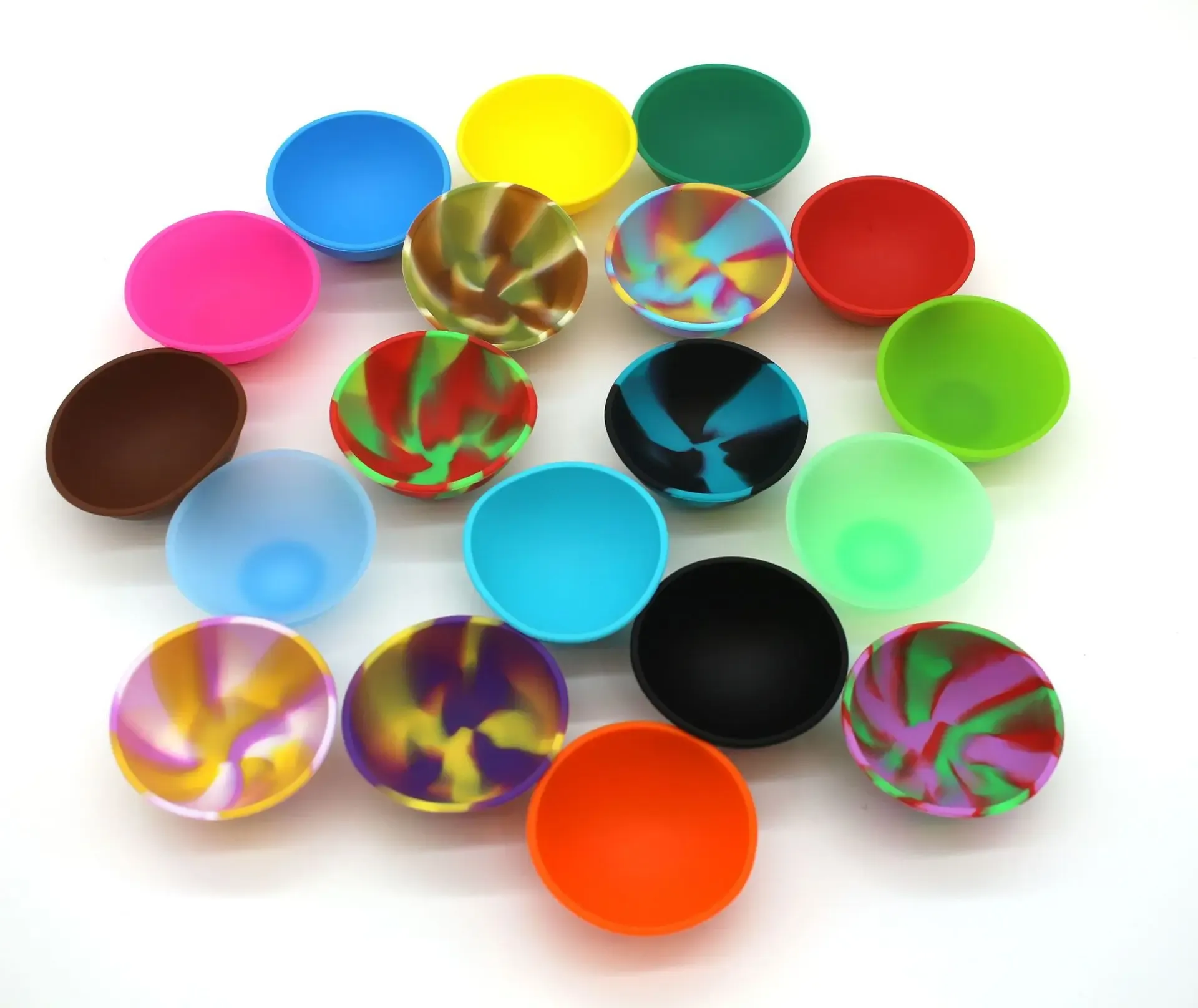 Ensemble de 2 bols en silicone réutilisables pour la cuisine, idéals pour épices, noix, fruits et collations 16