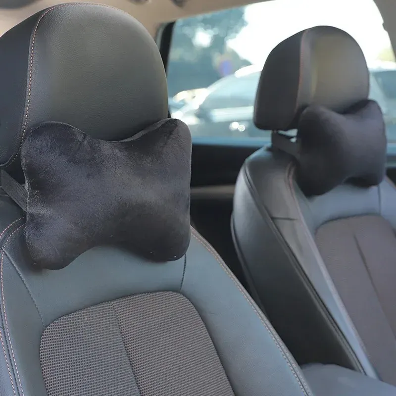 Appui-tête de cou pour voiture, oreiller en mousse à mémoire de forme pour siège auto, support de tête et de cou respirant, accessoire de voyage - Image 1