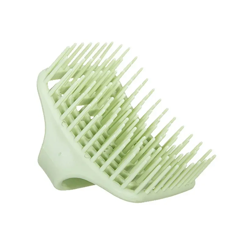 Brosse de massage pour cuir chevelu en silicone souple, lavage des cheveux et élimination des pellicules 16