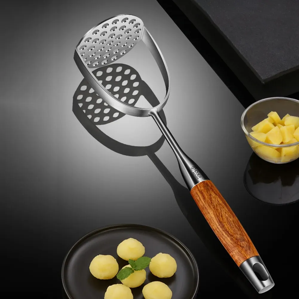 Presse-purée à pommes de terre, ustensile de cuisine idéal pour les fruits et légumes, pour la préparation des repas de bébé 1