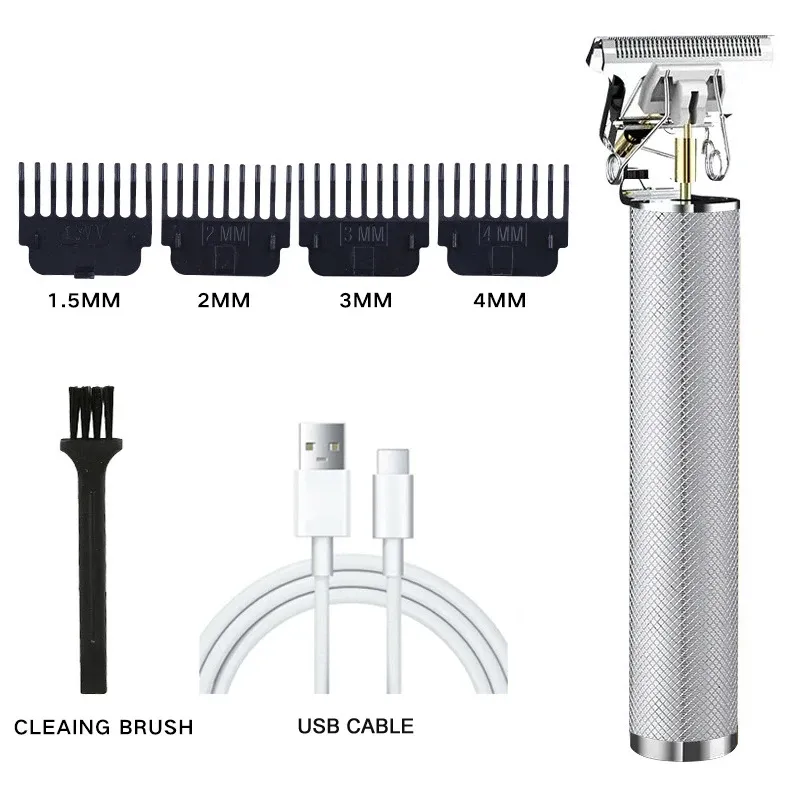 Tondeuse à cheveux vintage, recharge USB