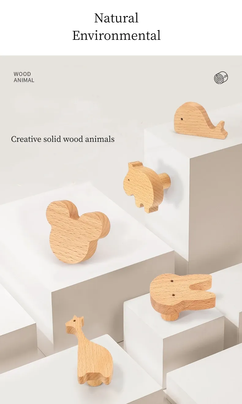 Ambiance finale des poignées animalières