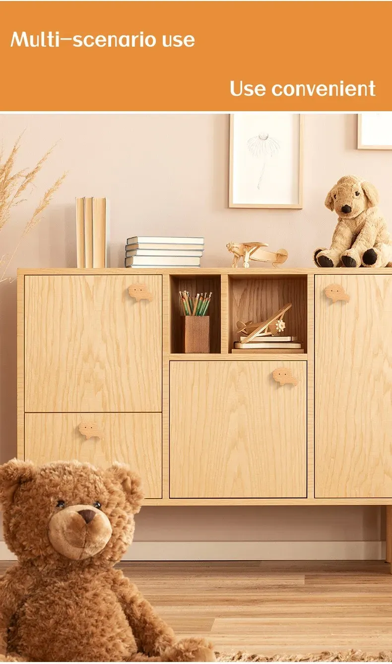Poignées en situation dans un intérieur