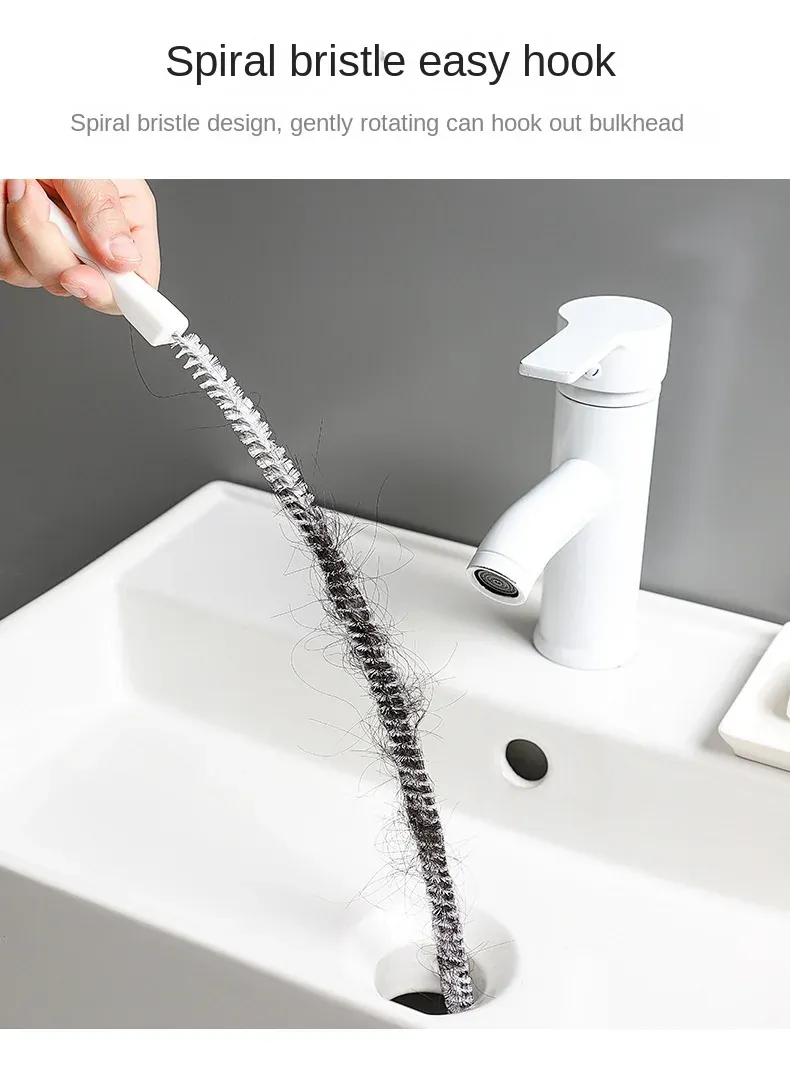 Brosse de dragage flexible, finition soignée