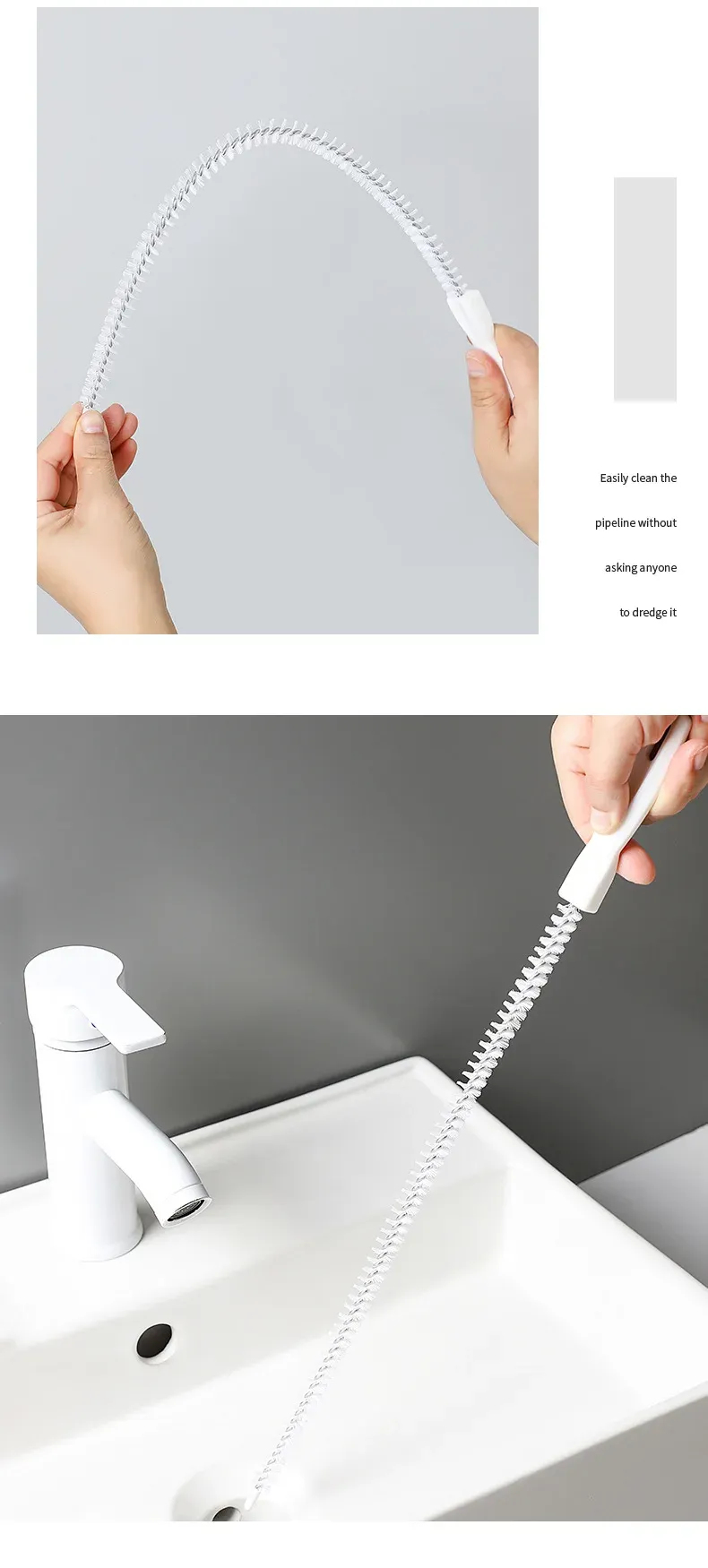 Brosse de dragage flexible, ambiance cuisine