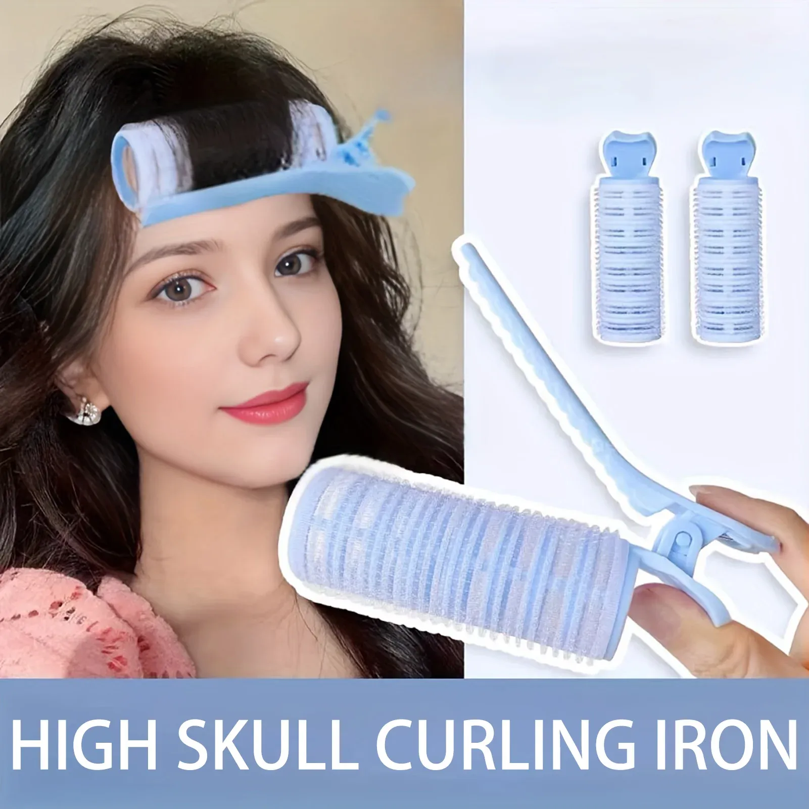 Fers à friser paresseux sans chaleur, bigoudis en peluche pour boucles nocturnes, rouleaux à cheveux et pinces de coiffure DIY - Image 1