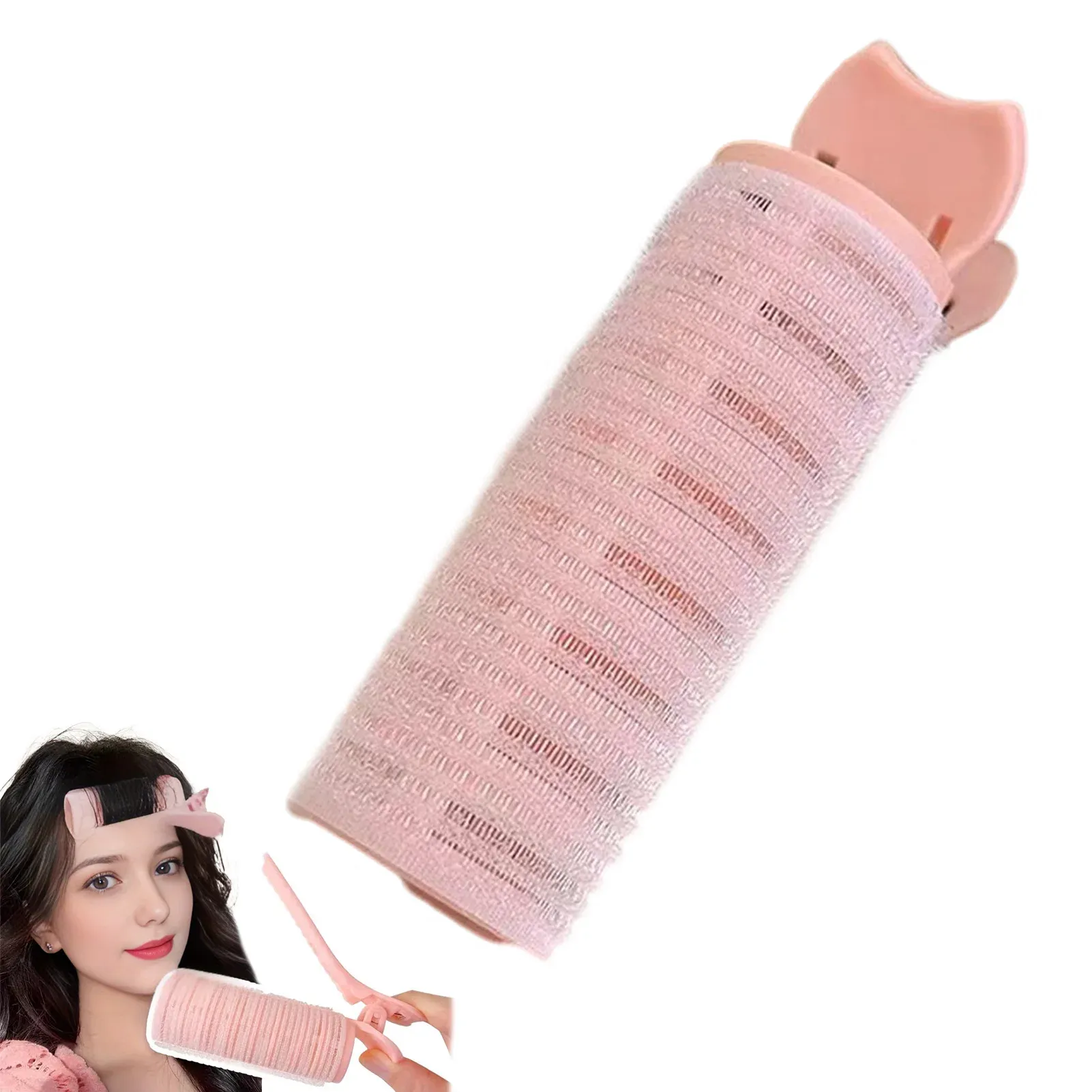 Fers à friser paresseux sans chaleur, bigoudis en peluche pour boucles nocturnes, rouleaux à cheveux et pinces de coiffure DIY 3