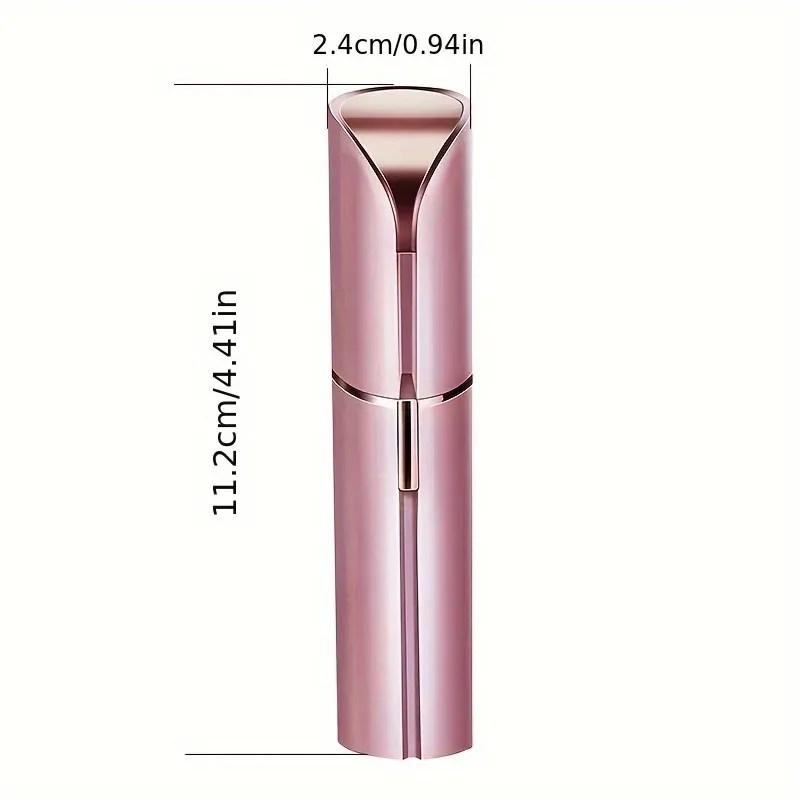 Tondeuse à sourcils électrique rechargeable par USB, épilateur facial portable pour femme 4