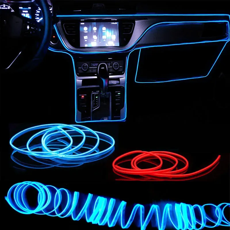 Lampe LED décorative pour intérieur de voiture