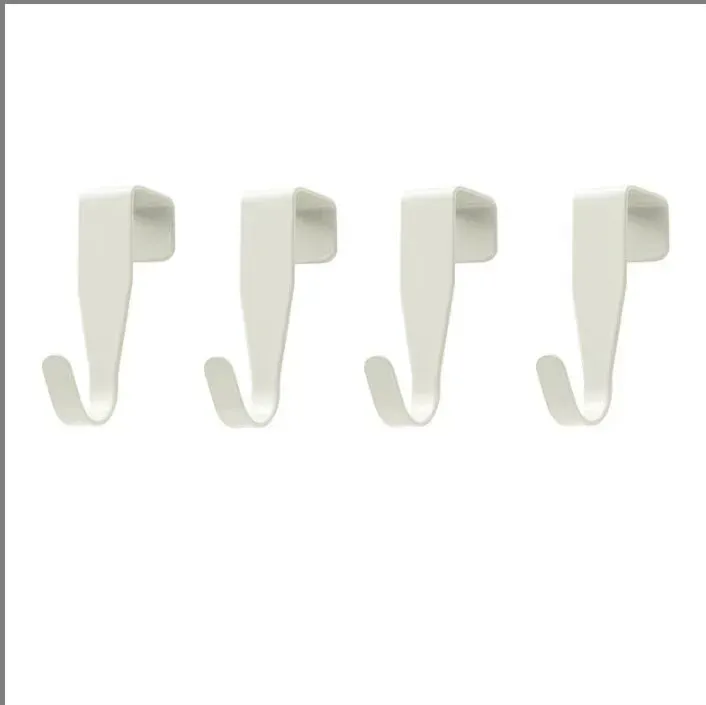 Crochets de porte d'armoire colorés, lot de 4, pour cuisine et salle de bains 9