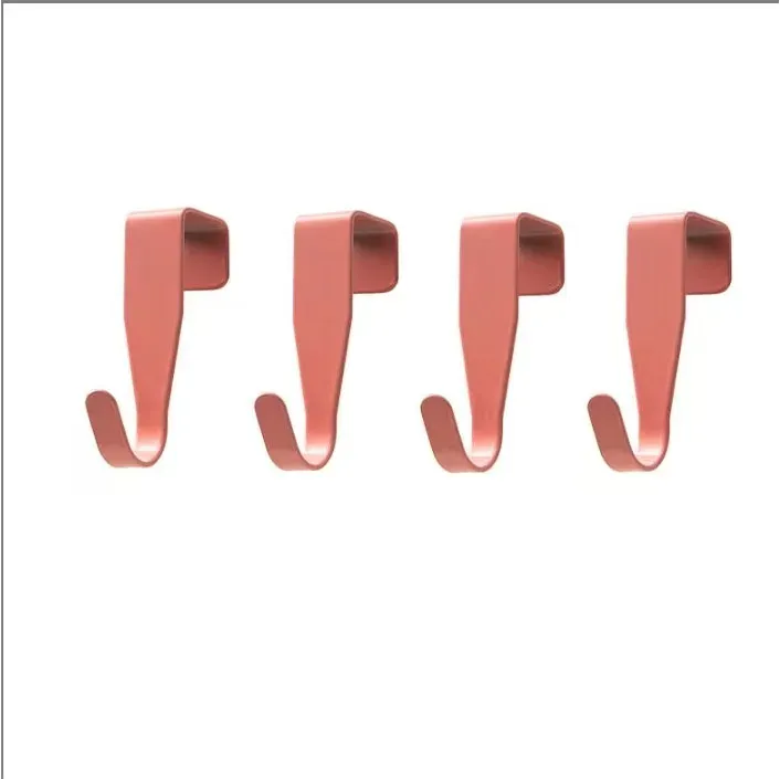 Crochets de porte d'armoire colorés, lot de 4, pour cuisine et salle de bains 10