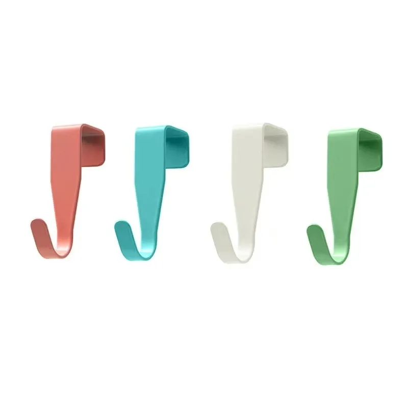 Crochets de porte d'armoire colorés, lot de 4, pour cuisine et salle de bains 8