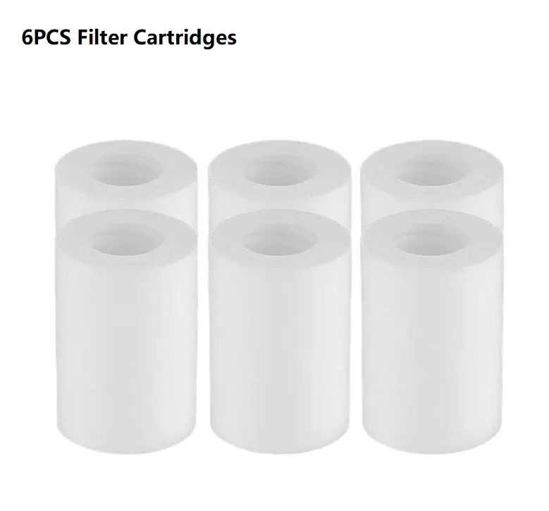 Filtre de douche à cartouche en coton PP 5 microns – Purificateur d'eau pour pommeau de douche, filtration domestique 10